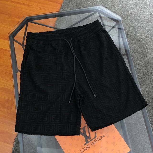 dark pattern jacquard shorts original fabric high version high quality internet