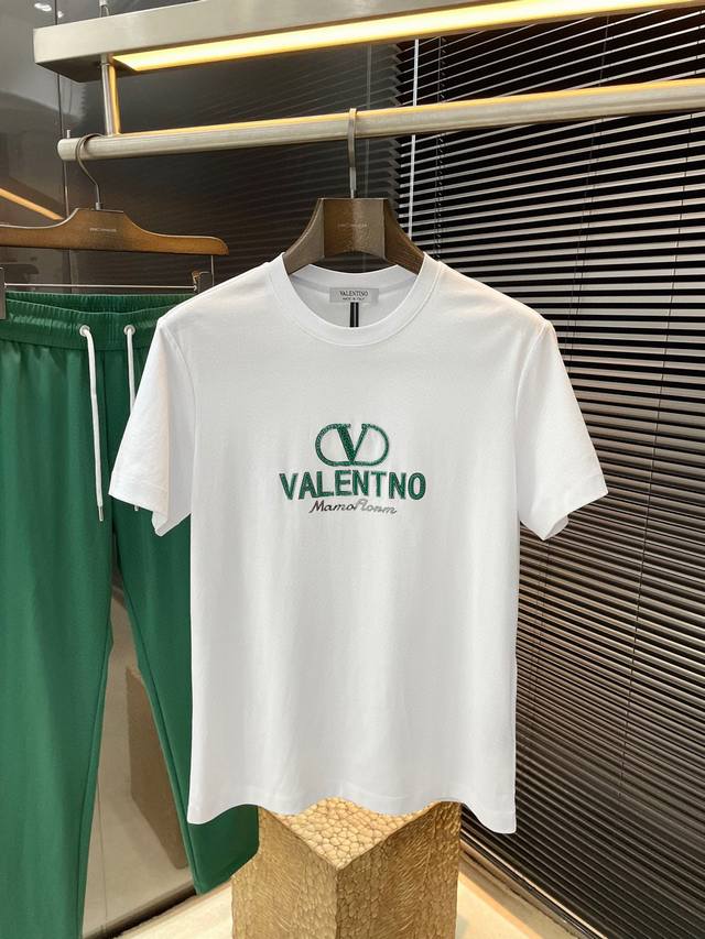 Vltn - Valentino Vip Haute Couture 2025 Spring/Summer new short-sleeved versatil