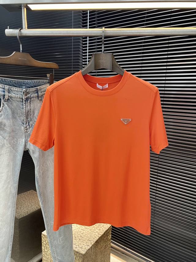 Prada - Prada series Vip high-end customization 2025 new short-sleeved versatile