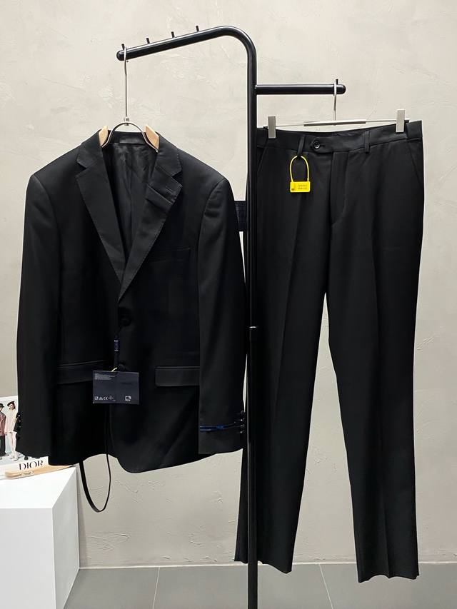 suit. Single-breasted jacket and trousers. Prada's new spring/autumn suit. This