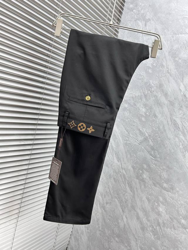 Lv'' casual pants suit pants 2025Ss spring and summer new high-end custom pants