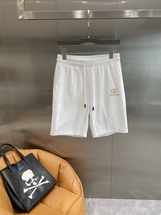 GUJIA 2025 new shorts, summer leisure luxury style classic simple and elegant. T