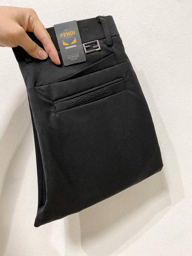 Fendi casual pants and suits, new spring/summer 2025Ss, high-end custom pants, s