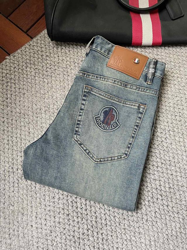 Meng''25S Spring/Summer Men's Straight Jeans... Made of cotton denim, they're so