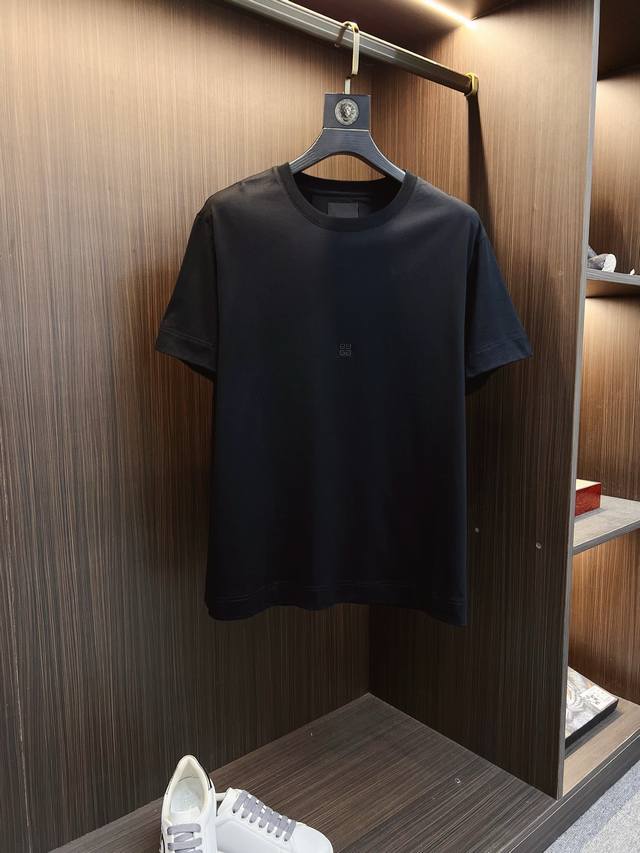 Givenchy 25Ss New arrival in boxed packaging! Crew-neck, short-sleeved T-shirt,