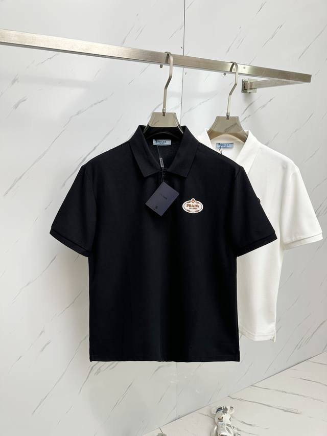 Prada's latest and most premium version of the Polo shirt, top quality. Made of