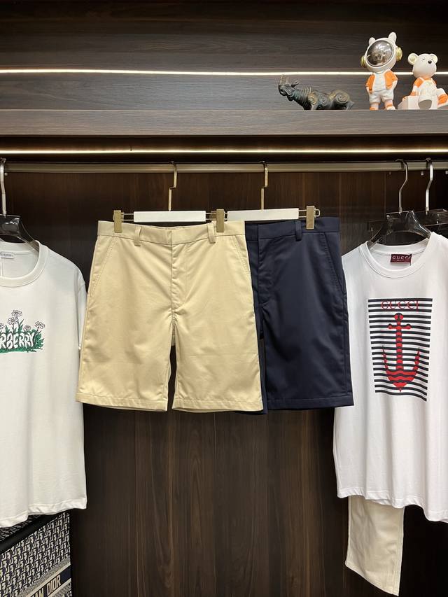 Featured: Gucci 25Ss Double-Layered Twill Cotton Shorts with Web. Part of the Gu