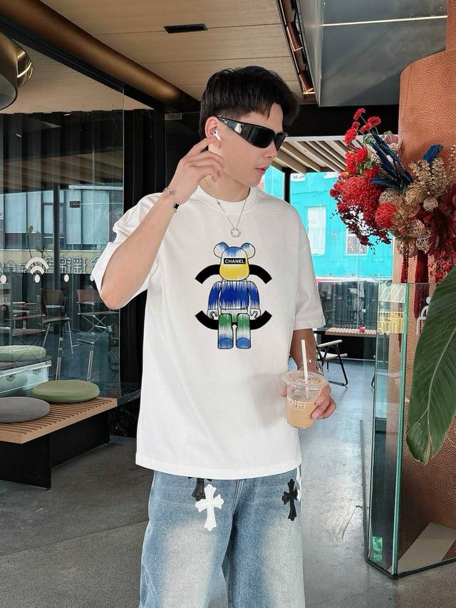 Xiangjia's 2025 Spring/Summer new release, the latest short-sleeved crew neck T-