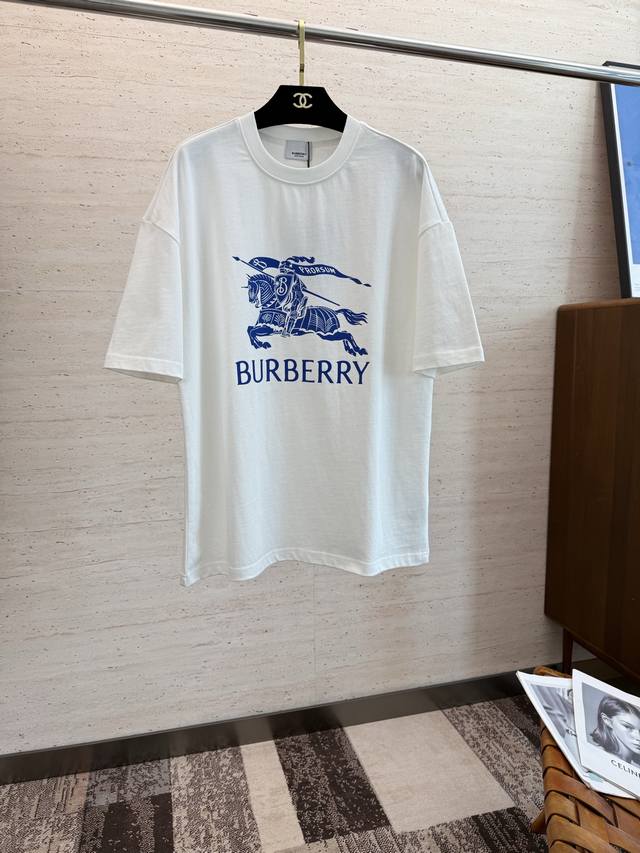 Bur2025 New Spring/Summer Short-Sleeve T-shirt features vibrant and shiny colors