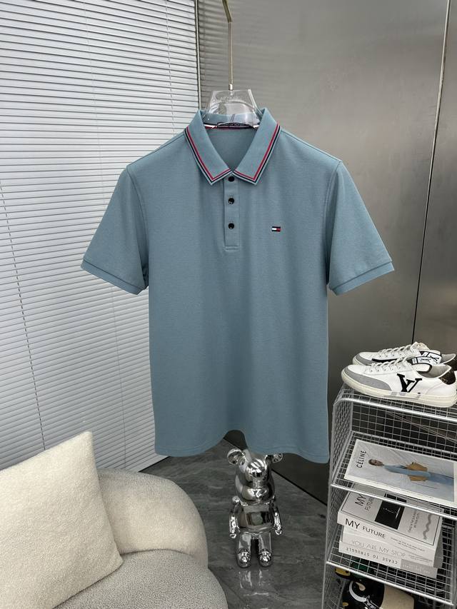 Tommy 2025 Spring/Summer new men's original lapel polo shirt series is shipped.