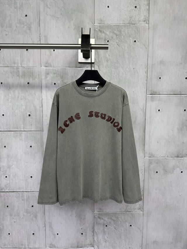 Acne Studios leather appliqu