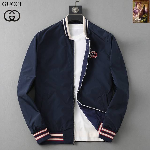 Gucci reversible jacket, a new spring 2025 men's jacket, featuring the original