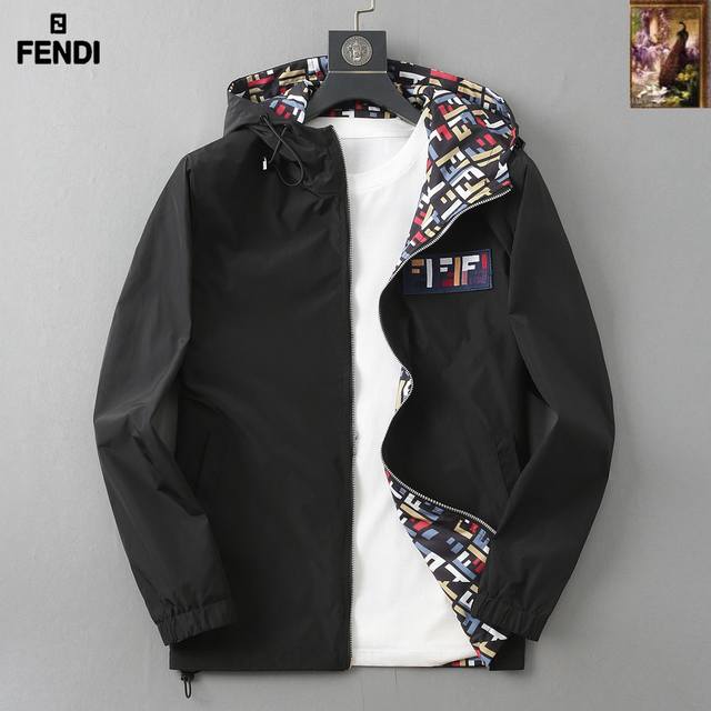 Fendi reversible jacket, a new spring 2025 men's jacket, featuring the original
