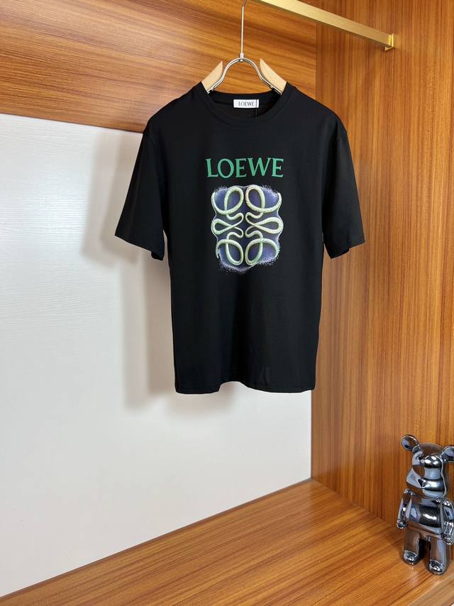 Loewe 2025 Spring/Summer new arrivals, complete with three labels, round-neck me