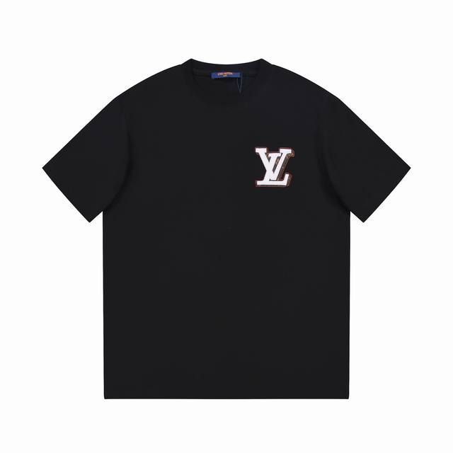New arrival! Donkey's new spring/summer round-neck, leather-embroidered short-sl