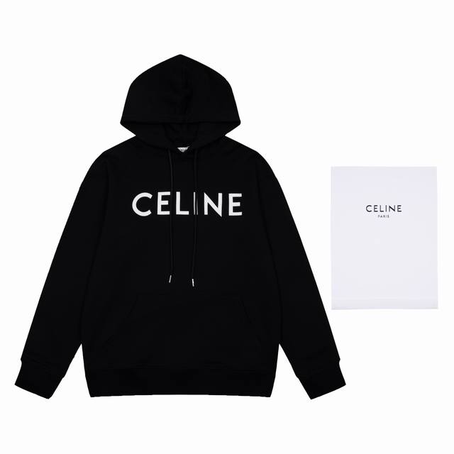 Cel Autumn/Winter Classic Logo Hooded Cotton Printing Made of 420G Original Thic