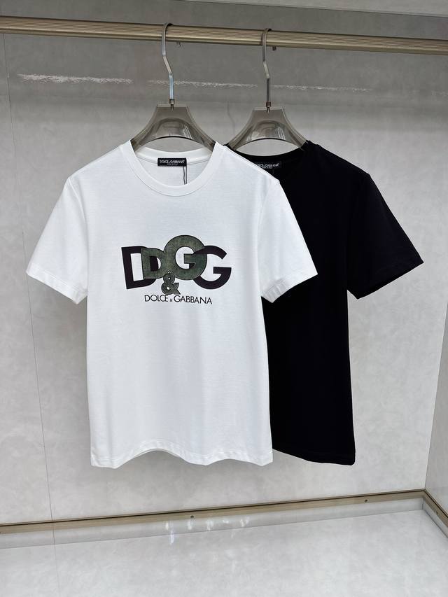 Yan Dg 2025Ss latest spring and summer short-sleeved T-shirt, soft to the touch,