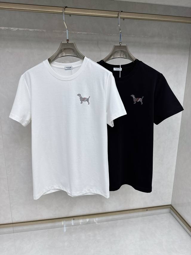Yan Tb 2025Ss latest spring and summer short-sleeved T-shirt, soft to the touch,