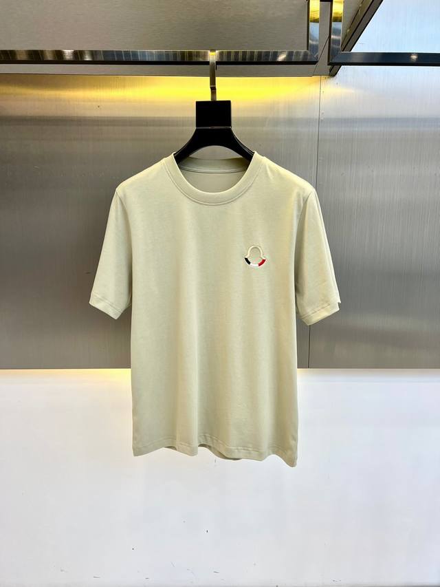 Cx New Moncler spring and summer latest men's round neck short-sleeved T-shirt,