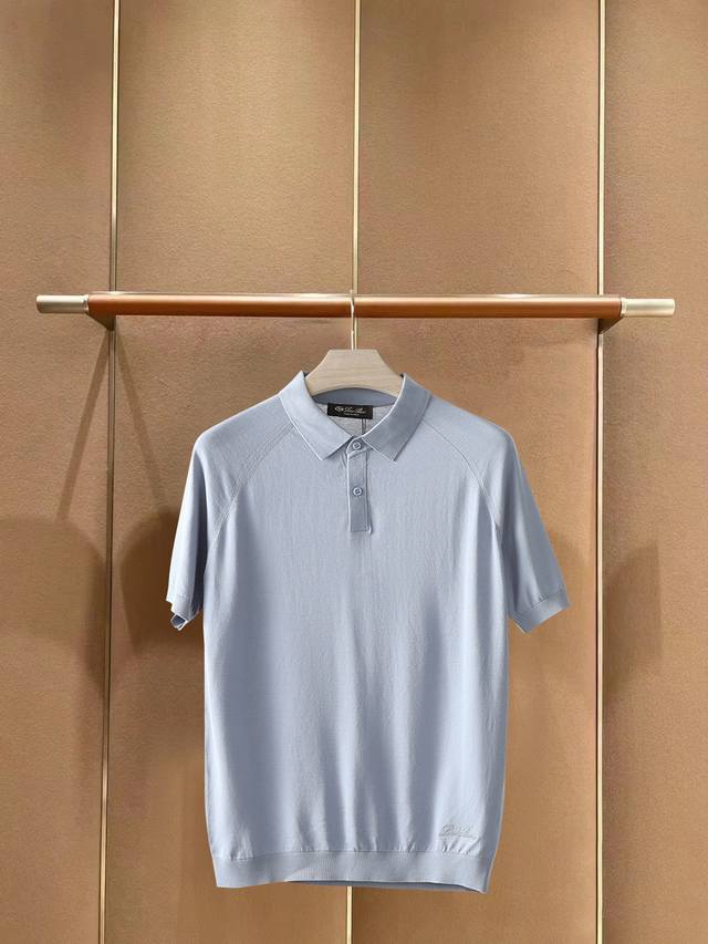 Sg Loro Piana Ss25 Spring/Summer Men's Wear Colors: Black, White, Light Blue Siz