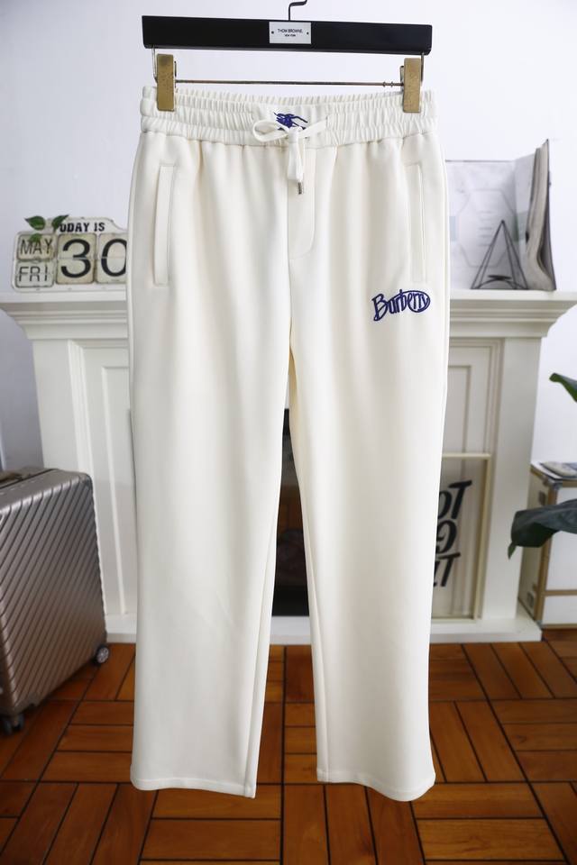 Qian Burberry Burb*Rry.25 new summer stylish men's thin casual pants! Made from