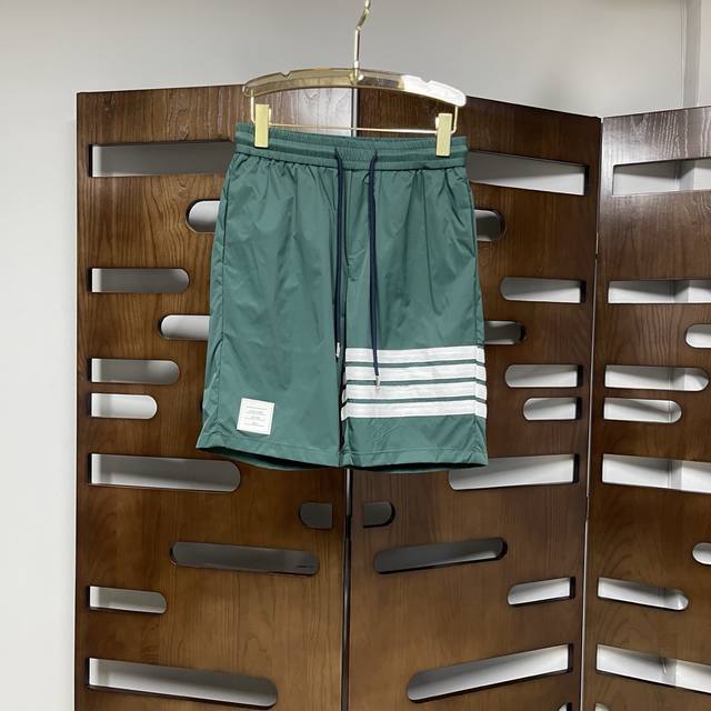 Qiu Tb 2025Ss summer casual shorts. Made from custom-woven technical fabric, Jap
