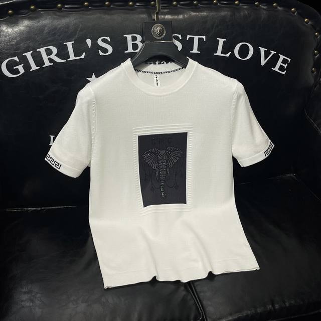 Siji Versace exclusively offers the new early autumn original men's short-sleeve