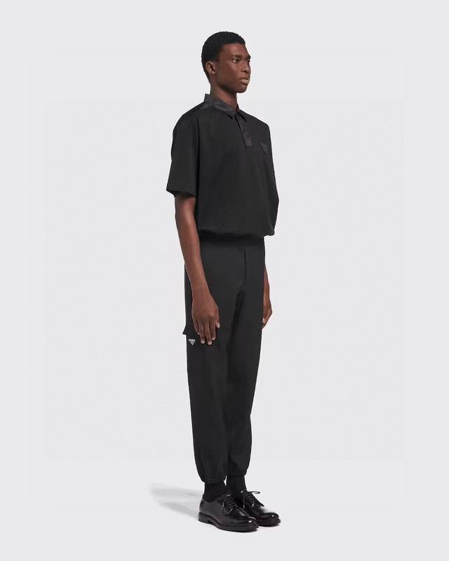 Tu R*Ada 2025 new casual pants! Luxurious, classic triangle logo overalls design