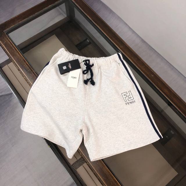 Bb Clothing and Pants Fen*Di 2025 Spring/Summer unisex casual crew-neck suits, f