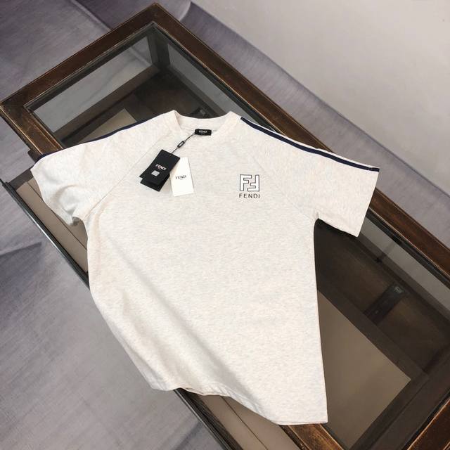 Bb Clothing Pants Fen*Di 2025 Spring/Summer unisex casual crew-neck suits, featu