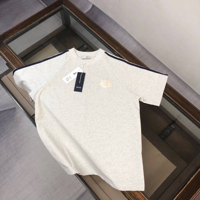 Bb Clothes and Pants Dior's latest 2025 Spring/Summer unisex casual crew-neck su