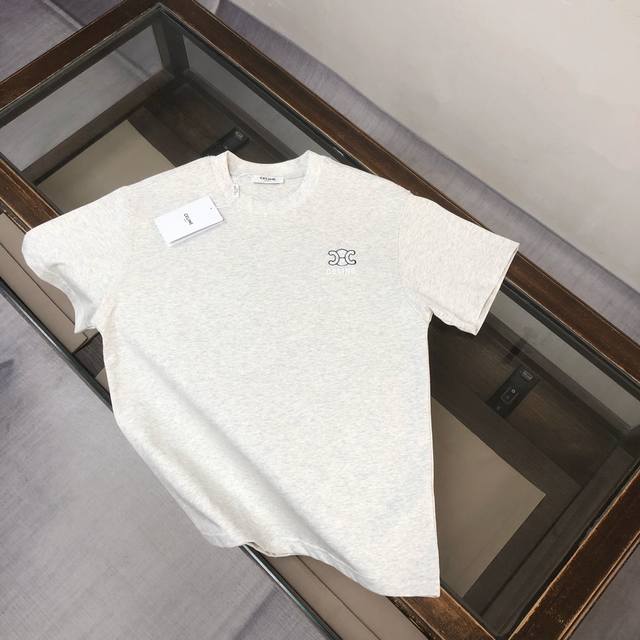 Bb Clothing and Pants Celine 2025 Spring/Summer latest unisex casual round-neck