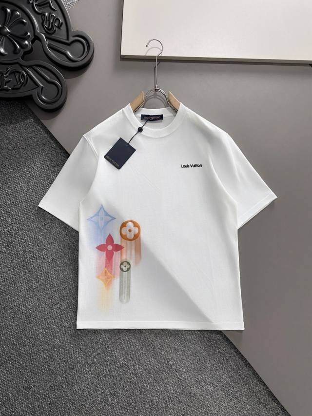 Kailai B23-Lv 2025 Spring/Summer new round neck T-shirt, the latest short-sleeve