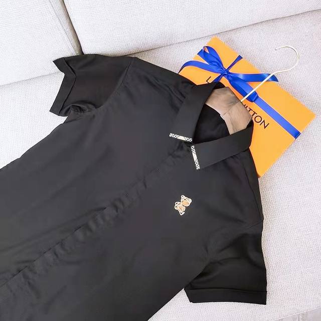 Haiy Burberry Style 8162 Short-Sleeved Shirt P. Original Burberry men's clothing