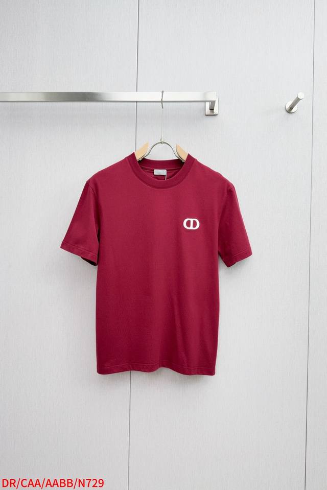N729 Dr. Dior's new Spring/Summer 2025 collection, a round-neck outerwear T-shir
