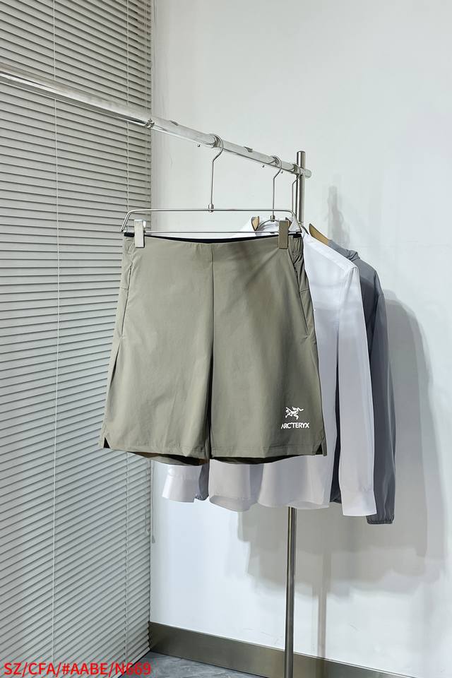 N669 Sz Arc'teryx 2025 Ss sports shorts, made with comfortable and breathable fa
