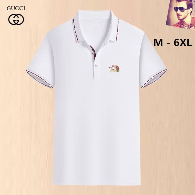 Gucci's high-end short-sleeved T-shirt, perfect for overweight men, is available