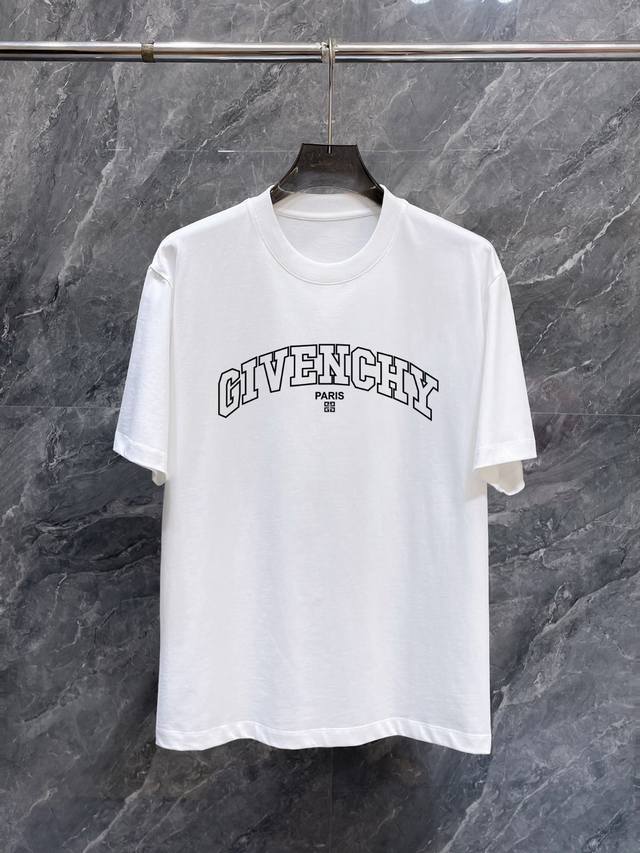 Giv** Givenchy 2025 new 260g short-sleeve is now on the market. Custom-made top-