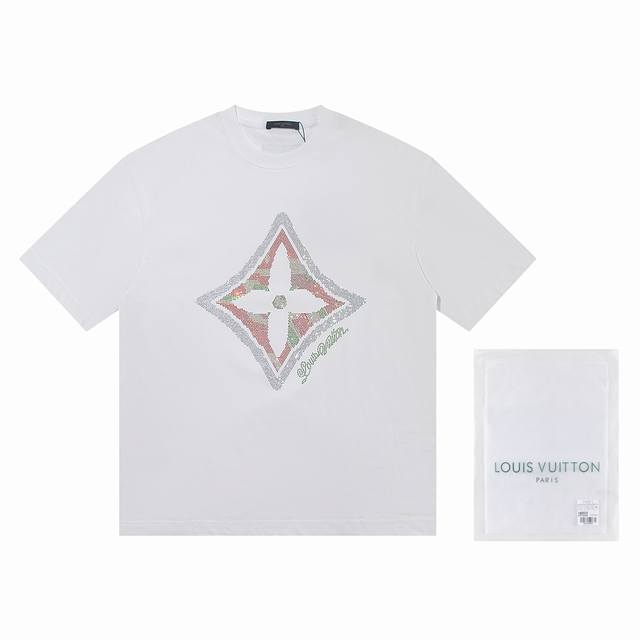 First Batch. Single Order +10 Louis Vuitto*2025 Latest Short Sleeve Material: Hi