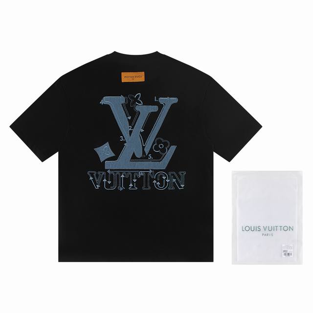 First Batch. Single Order +10 Louis Vuitto*2025 Latest Short Sleeve Material: Hi
