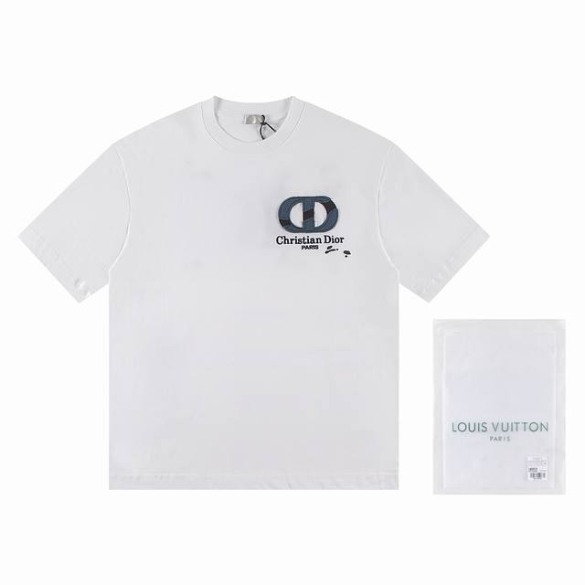 First Batch. Single Order +10 Dior Dior*2025 Latest Short Sleeve Material: High