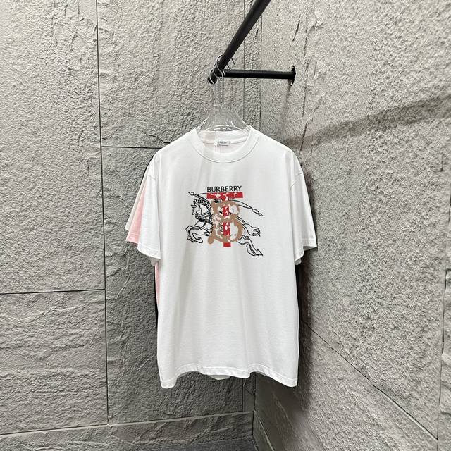 Bbr Burberry 2025 Spring and Summer classic simple warhorse letter print persona