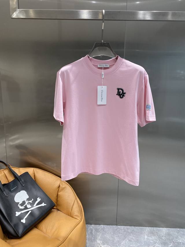 Dior short-sleeved summer simple luxury choice simple and generous, the left che