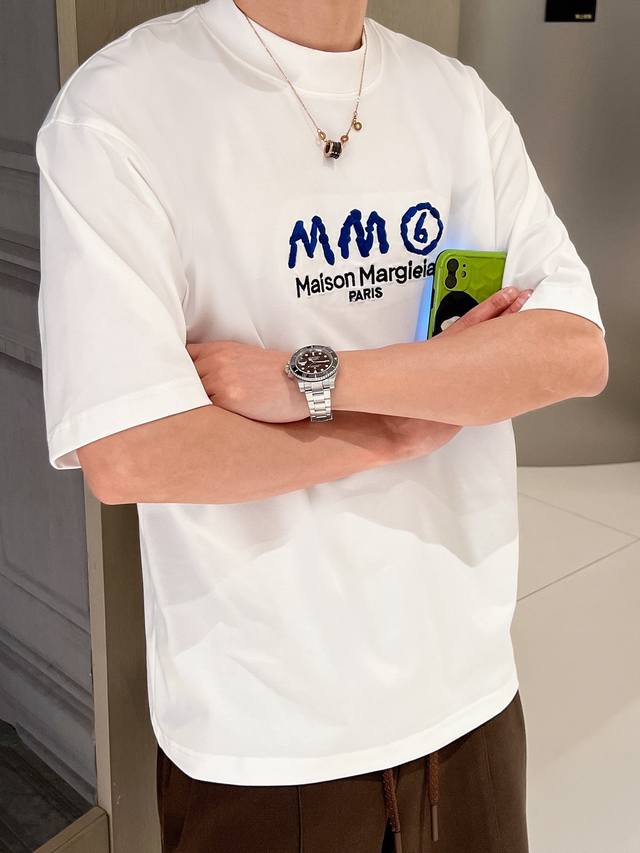 Margiela's 2025 Spring/Summer new collection, the latest short-sleeved crew neck