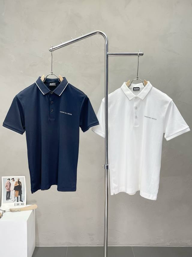 Boss exclusive new original men's casual short-sleeved high-end customization hi
