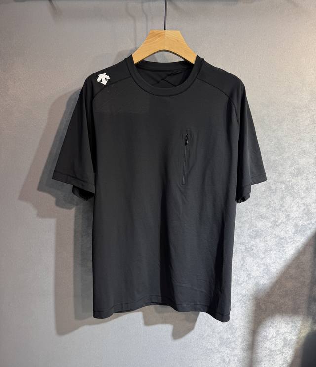 Descente 25Ss new spring/summer short-sleeved top, customizable with quick-dryin