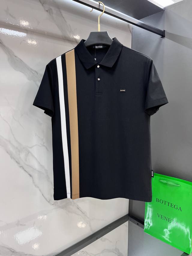 Boss 2025 new high-end business Polo is a must-have item for white-collar worker
