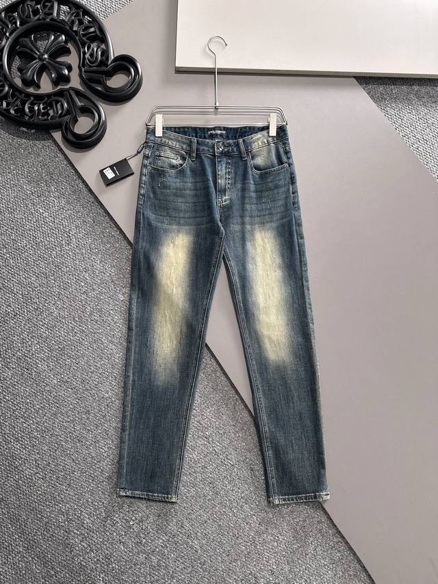 Dg 2025 Spring/Summer new men's casual jeans, top quality! Order through our cha