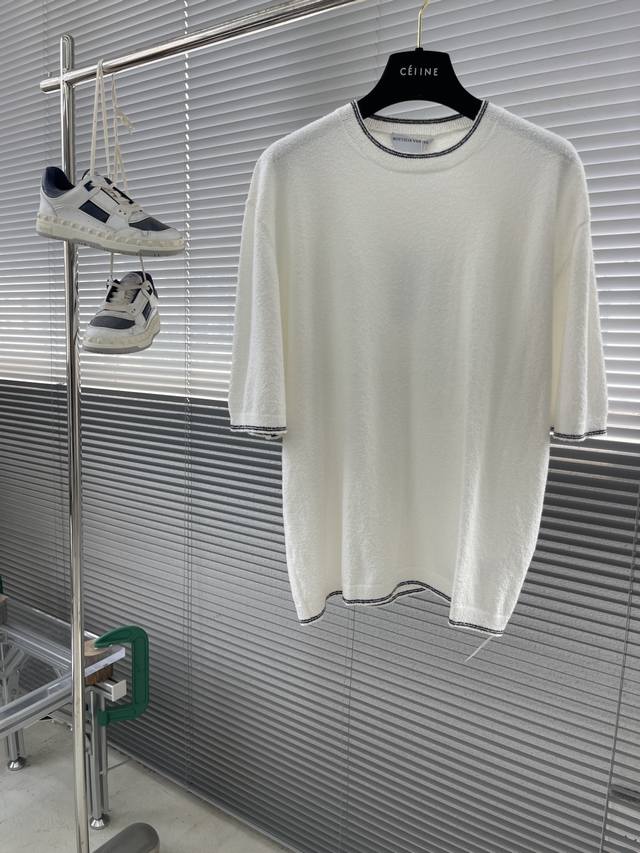 Bv 25Ss new round neck cotton boucl