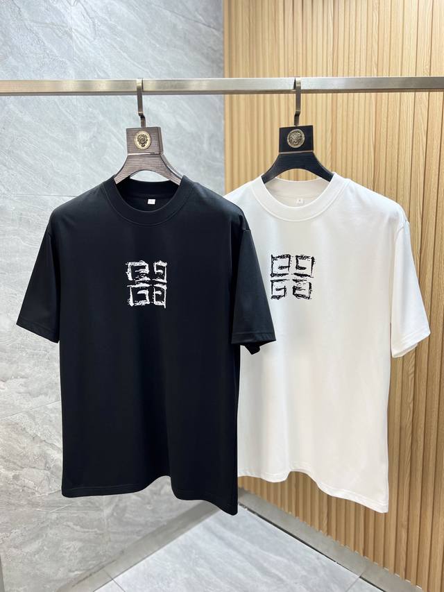 Give Givenchy 2025 Spring and Summer new products three complete label short-sle